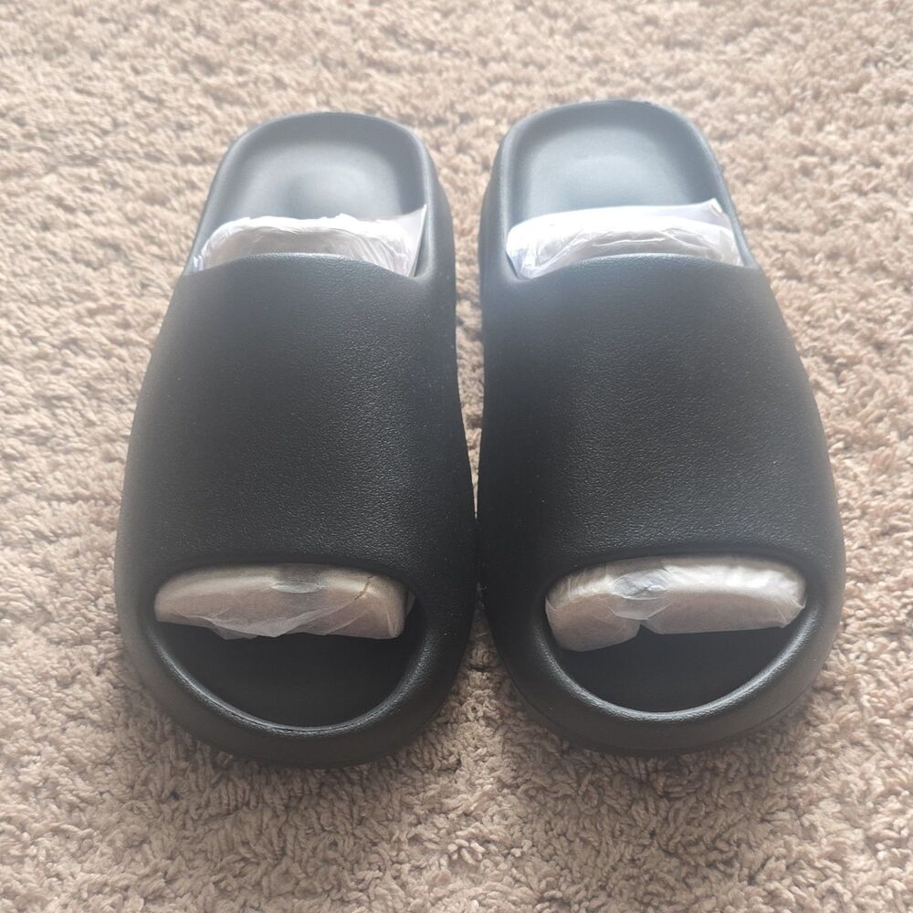 Yeezy YS-01 Slides, BLACK, SIZE 10